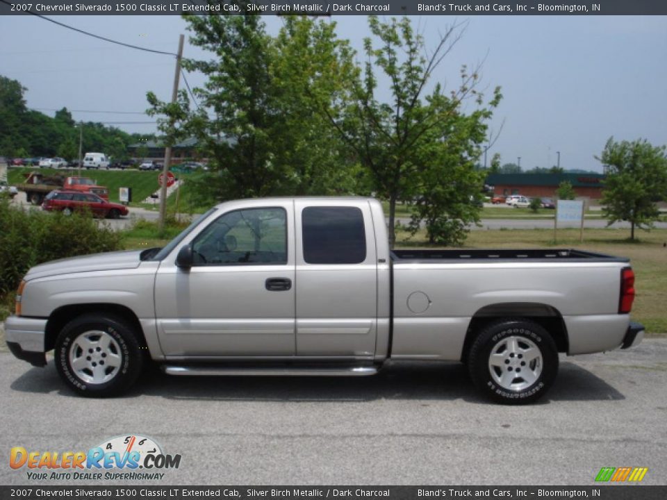 2007 Chevrolet Silverado 1500 Classic LT Extended Cab Silver Birch Metallic / Dark Charcoal Photo #5