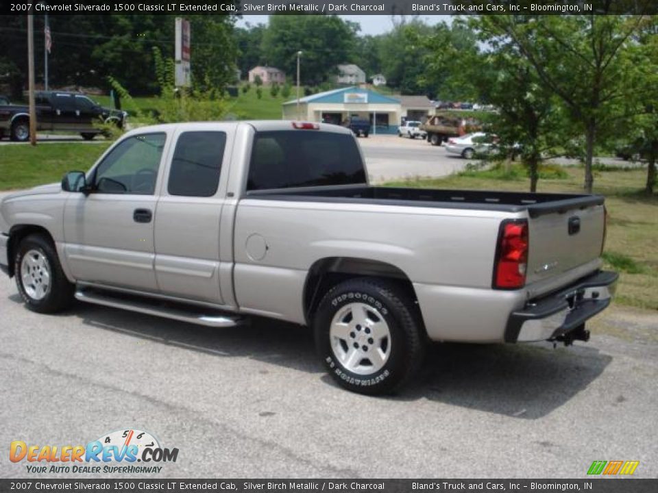2007 Chevrolet Silverado 1500 Classic LT Extended Cab Silver Birch Metallic / Dark Charcoal Photo #6