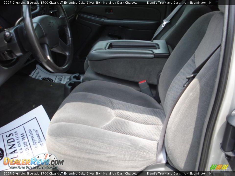 2007 Chevrolet Silverado 1500 Classic LT Extended Cab Silver Birch Metallic / Dark Charcoal Photo #7