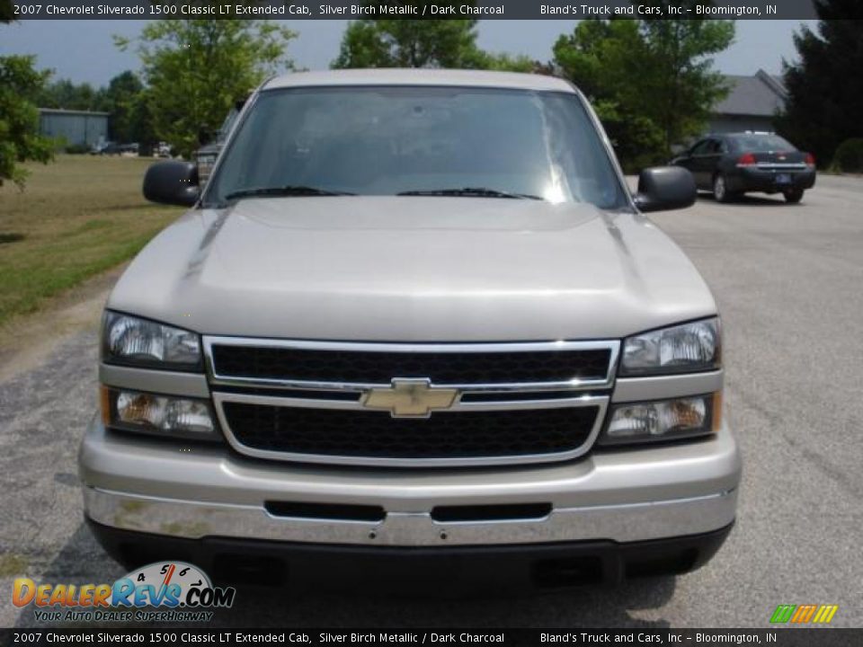 2007 Chevrolet Silverado 1500 Classic LT Extended Cab Silver Birch Metallic / Dark Charcoal Photo #9