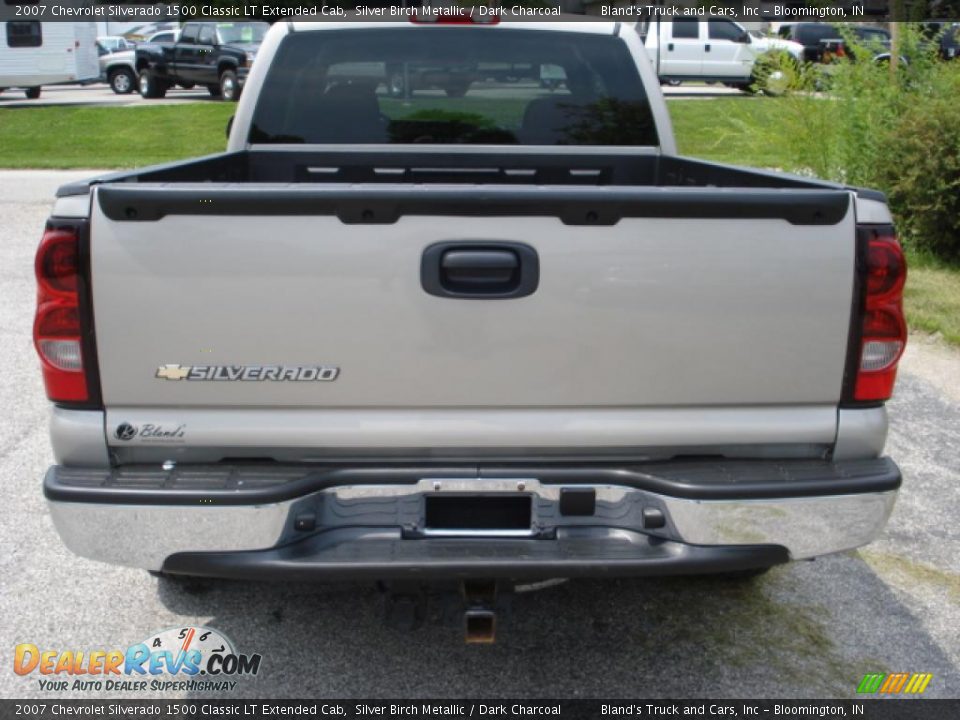 2007 Chevrolet Silverado 1500 Classic LT Extended Cab Silver Birch Metallic / Dark Charcoal Photo #10