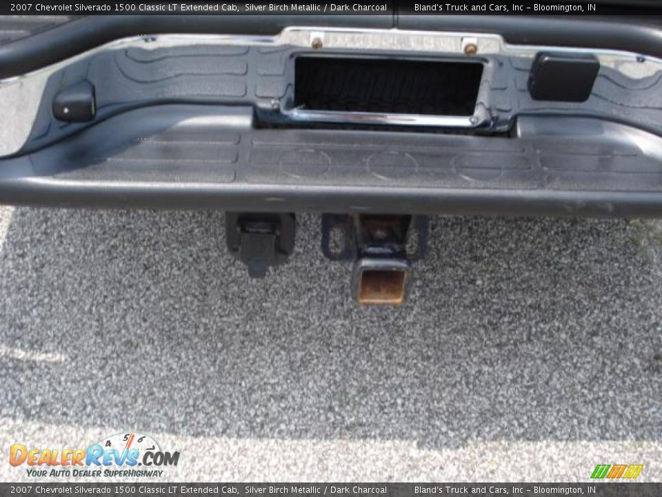 2007 Chevrolet Silverado 1500 Classic LT Extended Cab Silver Birch Metallic / Dark Charcoal Photo #11