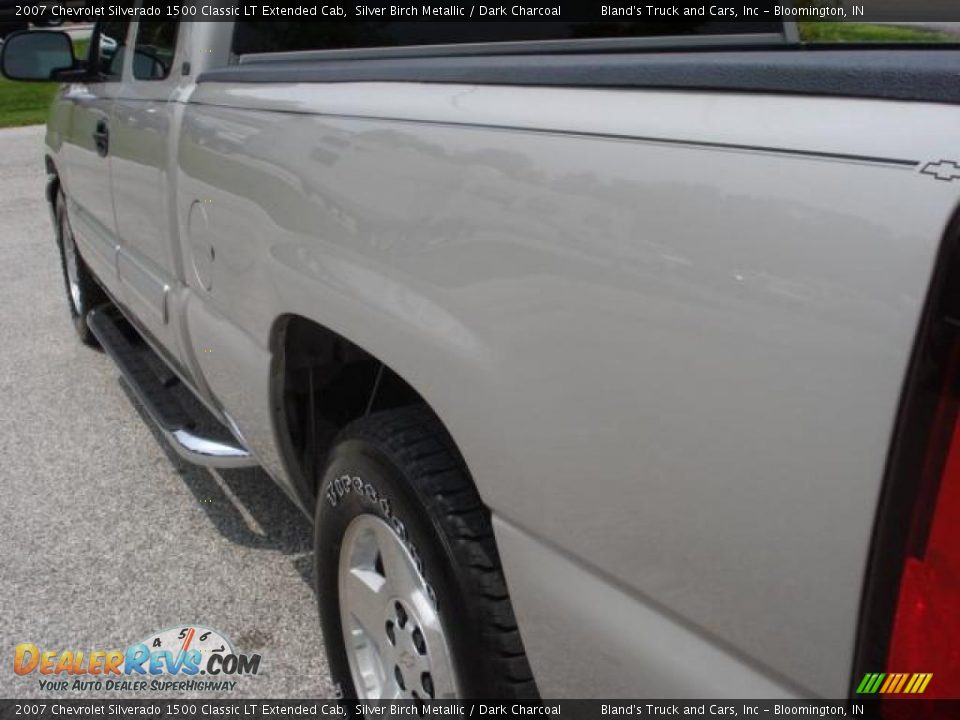 2007 Chevrolet Silverado 1500 Classic LT Extended Cab Silver Birch Metallic / Dark Charcoal Photo #13