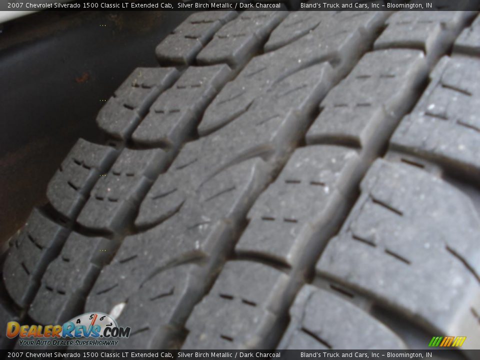 2007 Chevrolet Silverado 1500 Classic LT Extended Cab Silver Birch Metallic / Dark Charcoal Photo #15