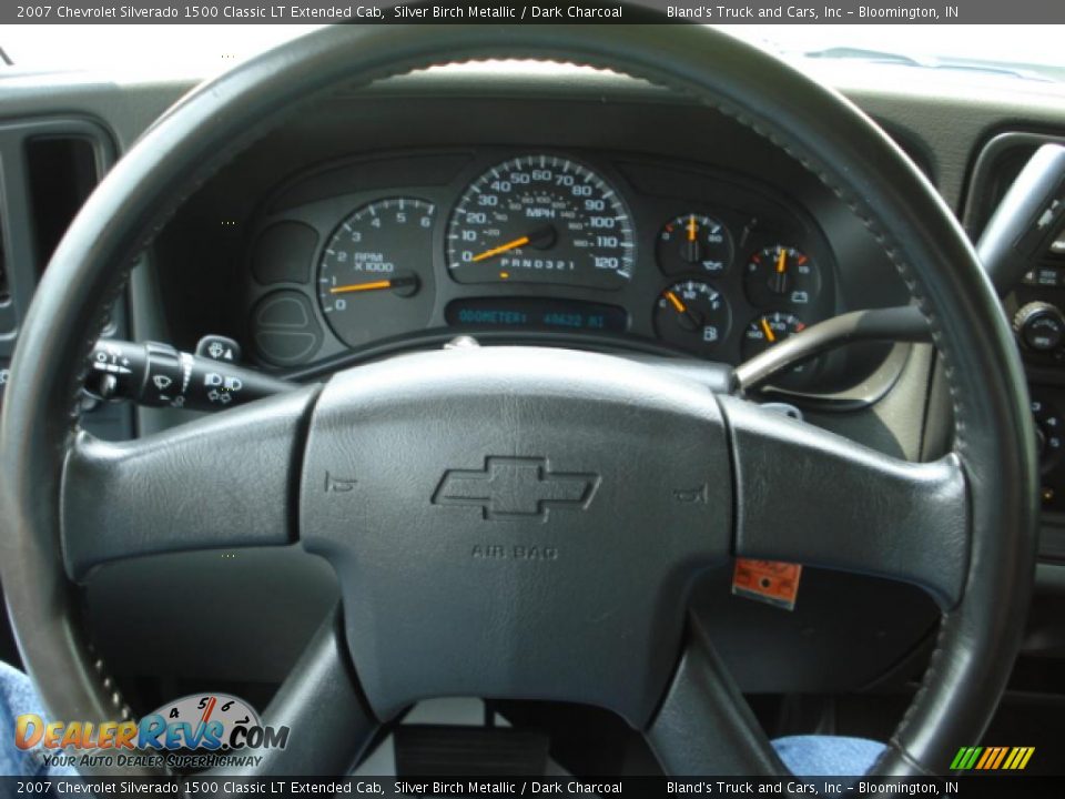 2007 Chevrolet Silverado 1500 Classic LT Extended Cab Silver Birch Metallic / Dark Charcoal Photo #19