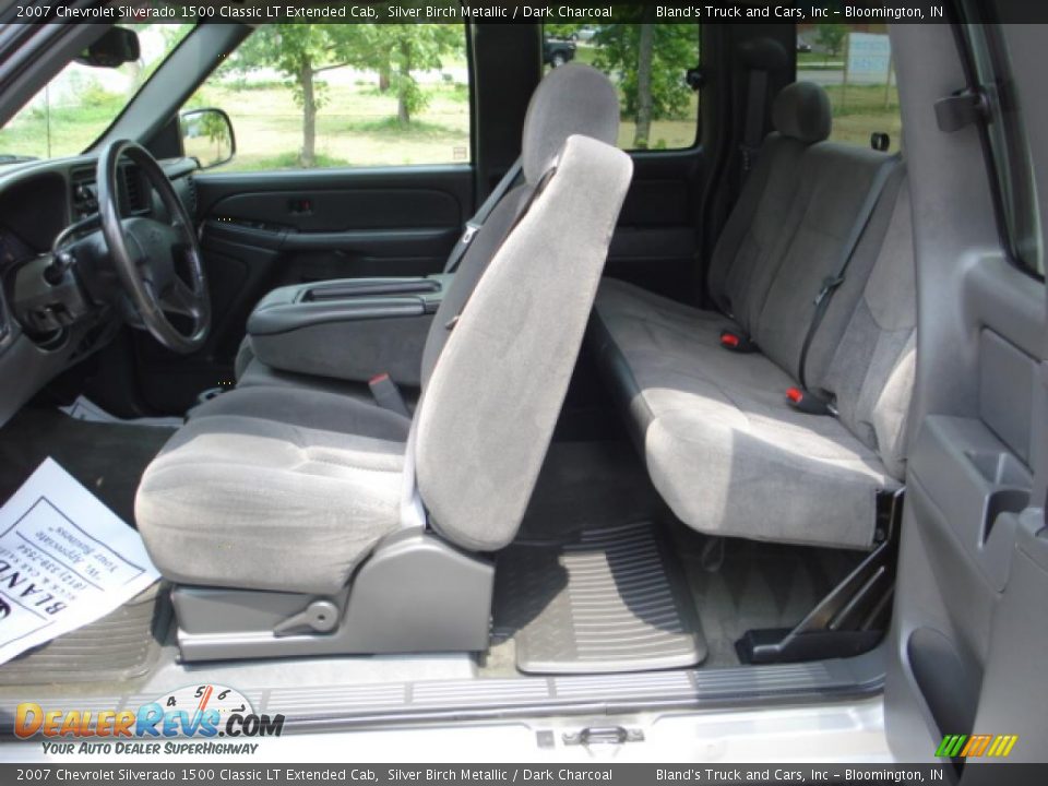 2007 Chevrolet Silverado 1500 Classic LT Extended Cab Silver Birch Metallic / Dark Charcoal Photo #24