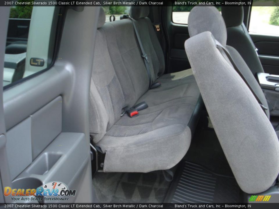 2007 Chevrolet Silverado 1500 Classic LT Extended Cab Silver Birch Metallic / Dark Charcoal Photo #27