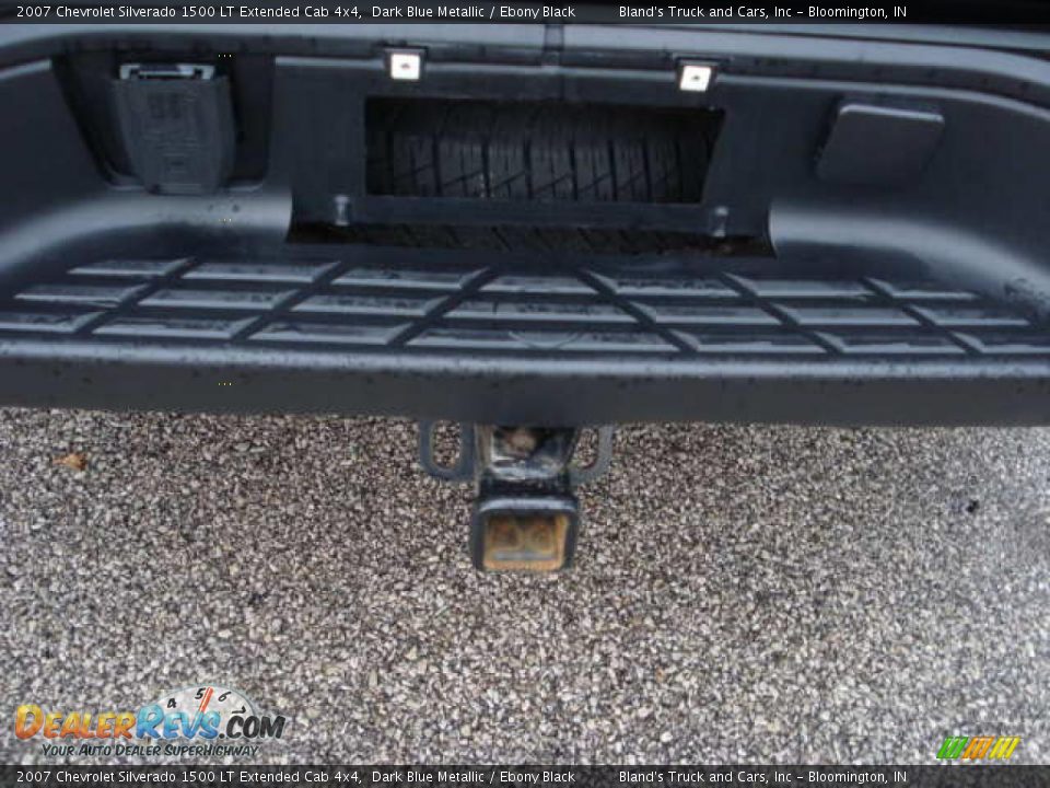 2007 Chevrolet Silverado 1500 LT Extended Cab 4x4 Dark Blue Metallic / Ebony Black Photo #11