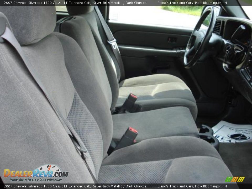2007 Chevrolet Silverado 1500 Classic LT Extended Cab Silver Birch Metallic / Dark Charcoal Photo #30