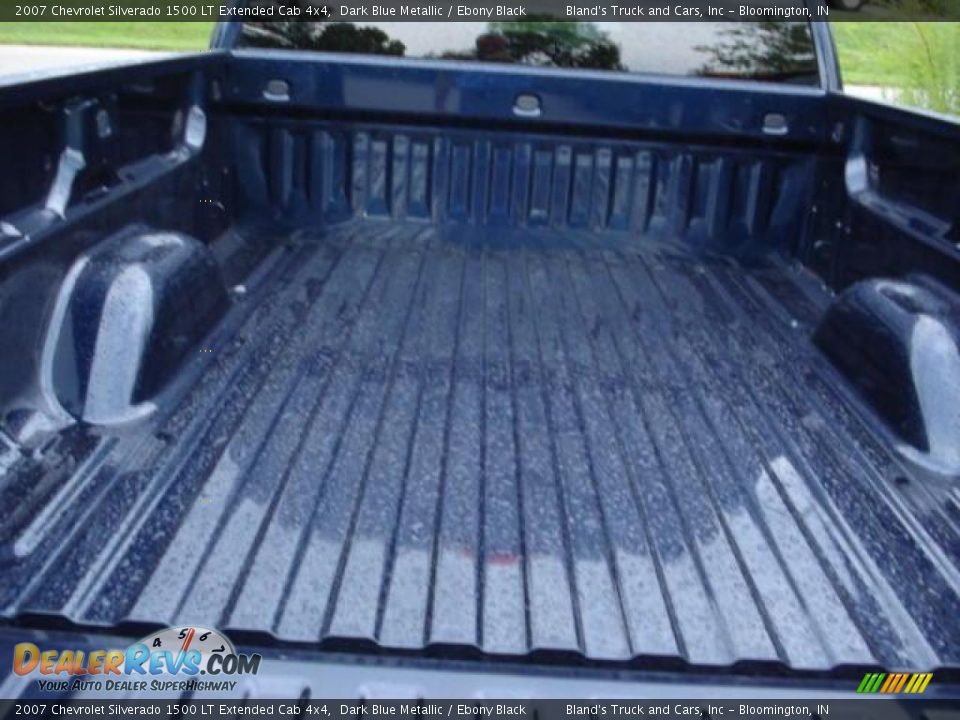2007 Chevrolet Silverado 1500 LT Extended Cab 4x4 Dark Blue Metallic / Ebony Black Photo #13