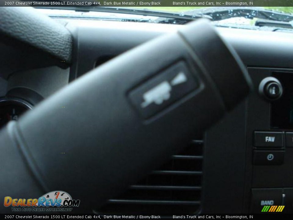 2007 Chevrolet Silverado 1500 LT Extended Cab 4x4 Dark Blue Metallic / Ebony Black Photo #18