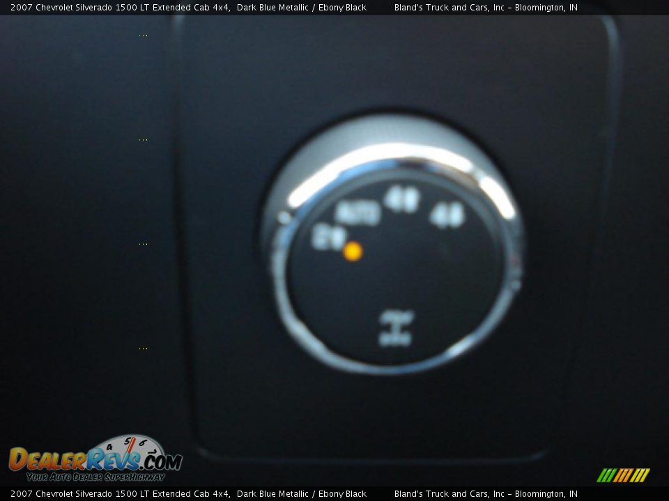 2007 Chevrolet Silverado 1500 LT Extended Cab 4x4 Dark Blue Metallic / Ebony Black Photo #19