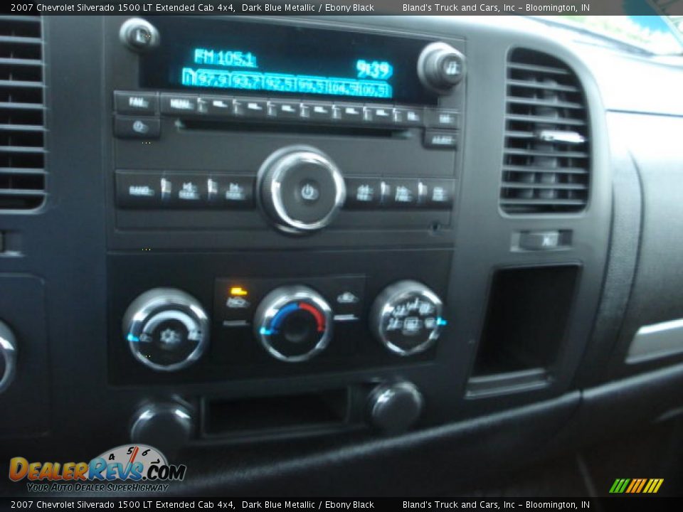 2007 Chevrolet Silverado 1500 LT Extended Cab 4x4 Dark Blue Metallic / Ebony Black Photo #20