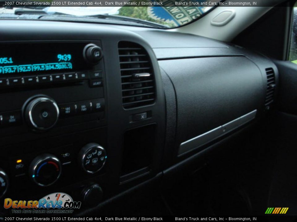 2007 Chevrolet Silverado 1500 LT Extended Cab 4x4 Dark Blue Metallic / Ebony Black Photo #21