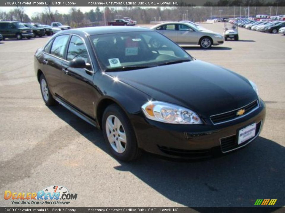 2009 Chevrolet Impala LS Black / Ebony Photo #6