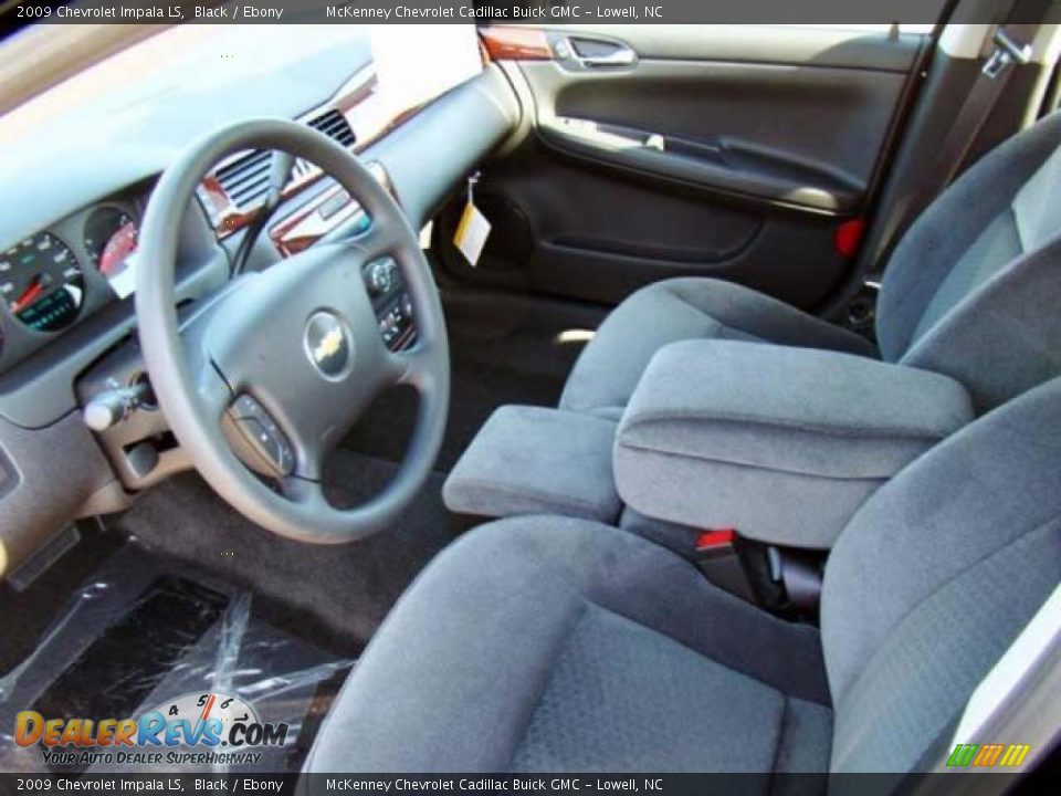 2009 Chevrolet Impala LS Black / Ebony Photo #7