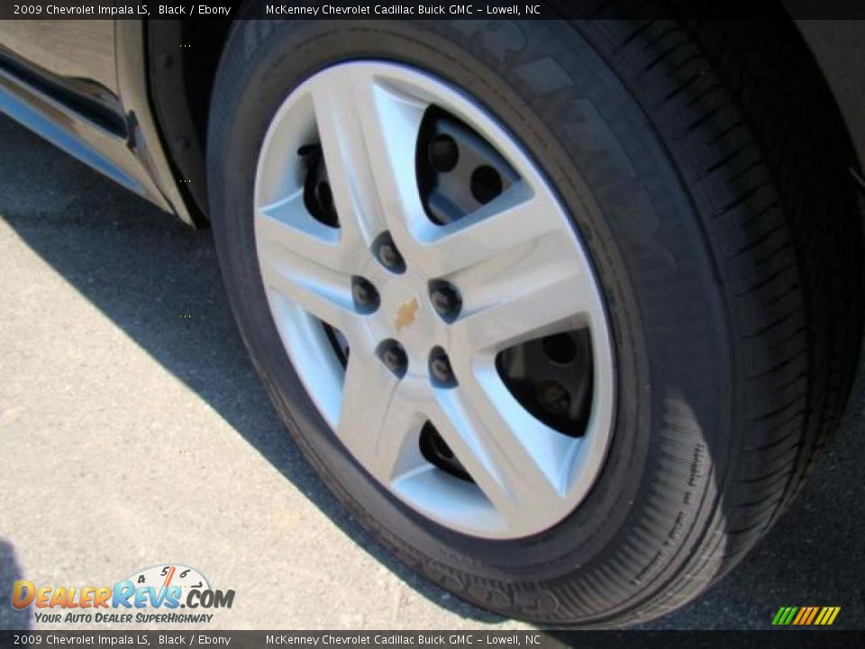 2009 Chevrolet Impala LS Black / Ebony Photo #11