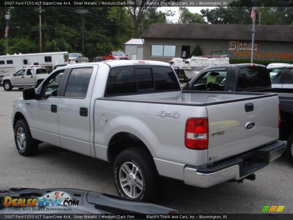 2007 Ford F150 XLT SuperCrew 4x4 Silver Metallic / Medium/Dark Flint Photo #3