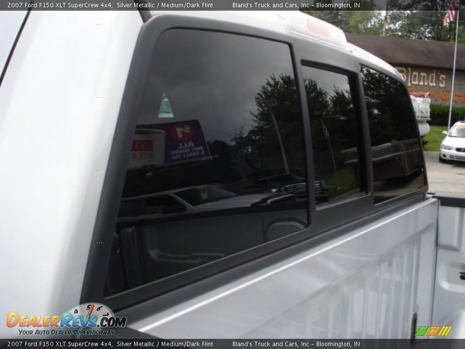 2007 Ford F150 XLT SuperCrew 4x4 Silver Metallic / Medium/Dark Flint Photo #13