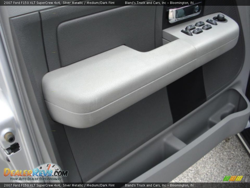 2007 Ford F150 XLT SuperCrew 4x4 Silver Metallic / Medium/Dark Flint Photo #14