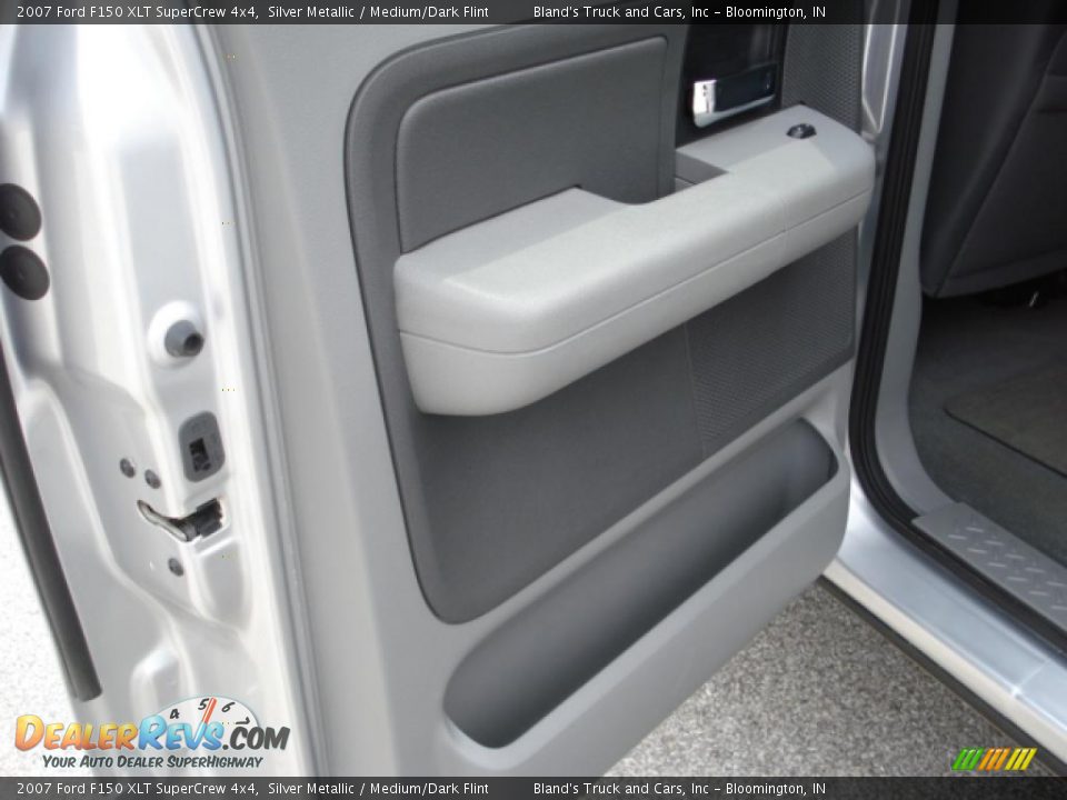 2007 Ford F150 XLT SuperCrew 4x4 Silver Metallic / Medium/Dark Flint Photo #20