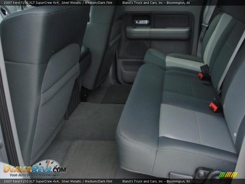2007 Ford F150 XLT SuperCrew 4x4 Silver Metallic / Medium/Dark Flint Photo #21
