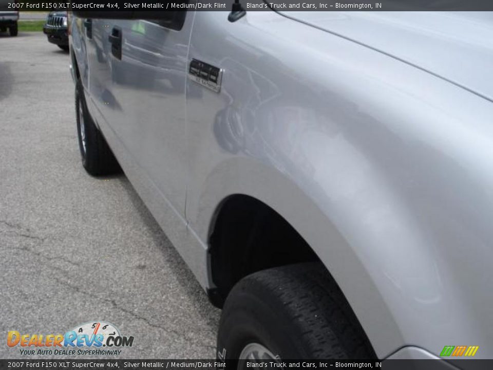 2007 Ford F150 XLT SuperCrew 4x4 Silver Metallic / Medium/Dark Flint Photo #26