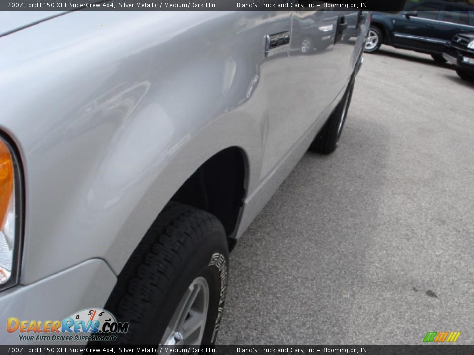 2007 Ford F150 XLT SuperCrew 4x4 Silver Metallic / Medium/Dark Flint Photo #27