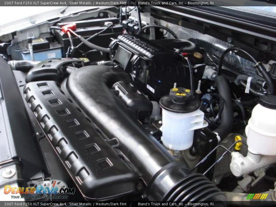 2007 Ford F150 XLT SuperCrew 4x4 Silver Metallic / Medium/Dark Flint Photo #29
