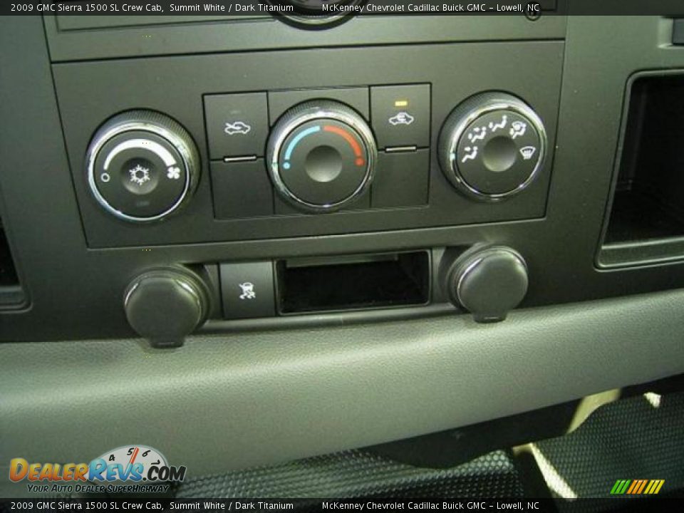 2009 GMC Sierra 1500 SL Crew Cab Summit White / Dark Titanium Photo #22