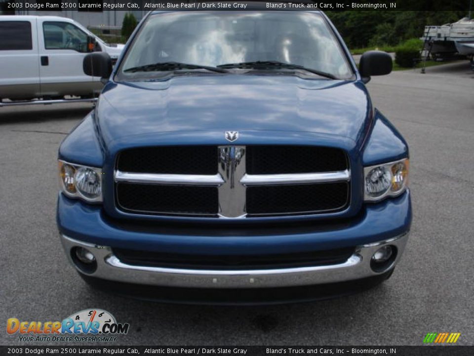 2003 Dodge Ram 2500 Laramie Regular Cab Atlantic Blue Pearl / Dark Slate Gray Photo #9