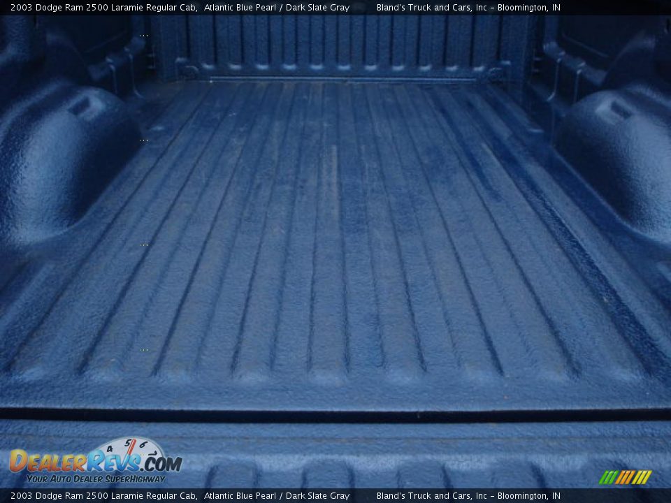 2003 Dodge Ram 2500 Laramie Regular Cab Atlantic Blue Pearl / Dark Slate Gray Photo #12