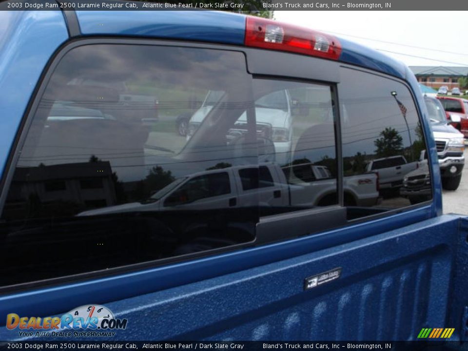 2003 Dodge Ram 2500 Laramie Regular Cab Atlantic Blue Pearl / Dark Slate Gray Photo #14