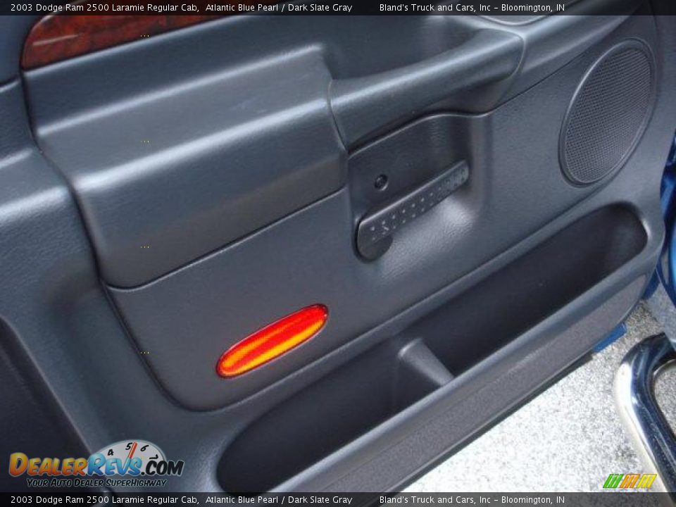 2003 Dodge Ram 2500 Laramie Regular Cab Atlantic Blue Pearl / Dark Slate Gray Photo #16