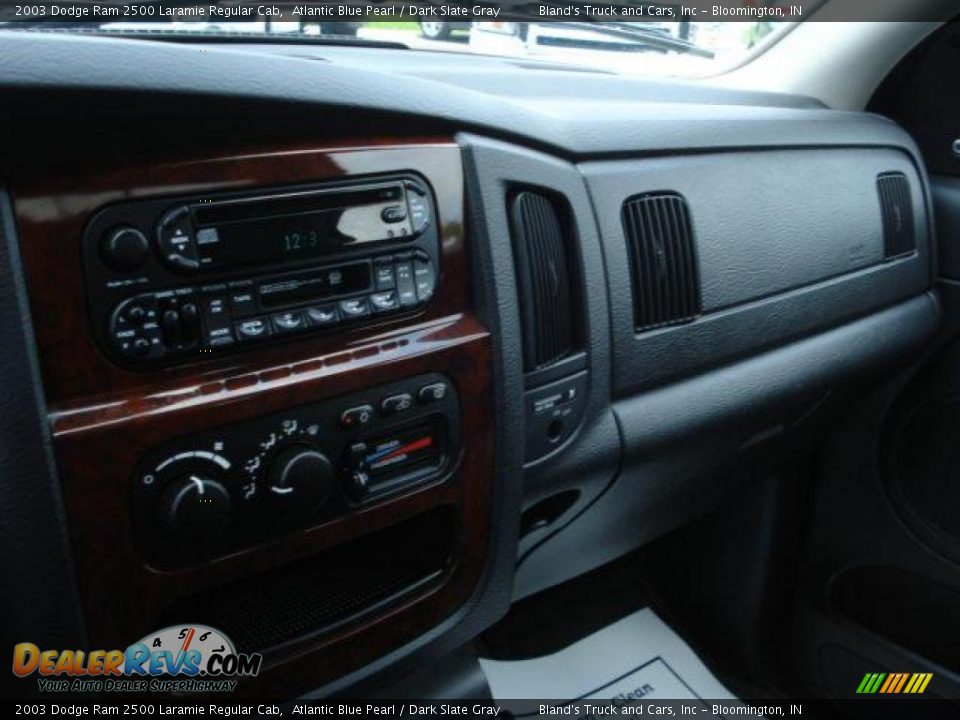 2003 Dodge Ram 2500 Laramie Regular Cab Atlantic Blue Pearl / Dark Slate Gray Photo #26