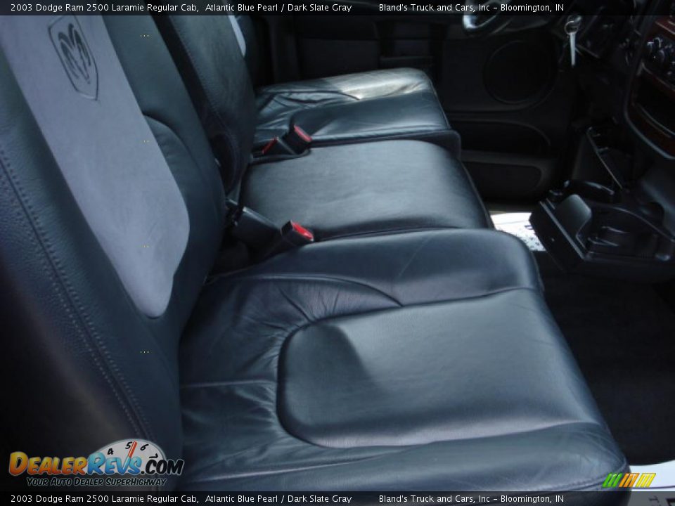 2003 Dodge Ram 2500 Laramie Regular Cab Atlantic Blue Pearl / Dark Slate Gray Photo #28