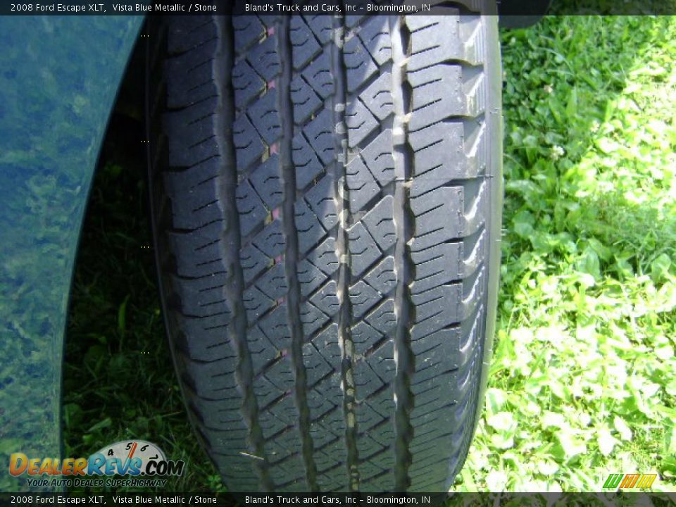 2008 Ford Escape XLT Vista Blue Metallic / Stone Photo #10