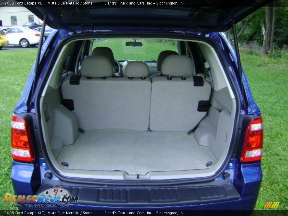 2008 Ford Escape XLT Vista Blue Metallic / Stone Photo #11