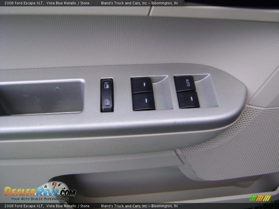 2008 Ford Escape XLT Vista Blue Metallic / Stone Photo #14