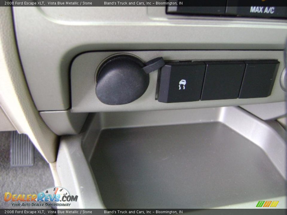 2008 Ford Escape XLT Vista Blue Metallic / Stone Photo #18