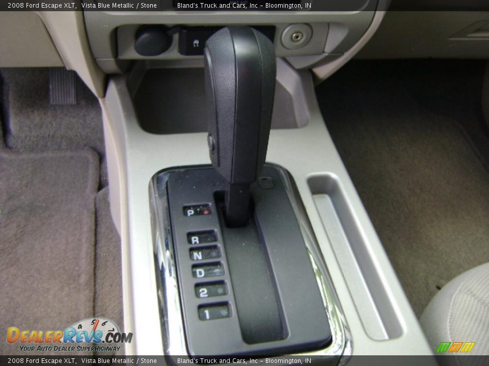 2008 Ford Escape XLT Vista Blue Metallic / Stone Photo #19