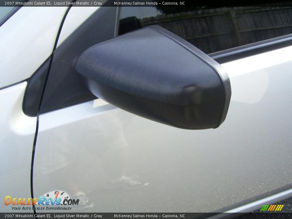 2007 Mitsubishi Galant ES Liquid Silver Metallic / Gray Photo #3