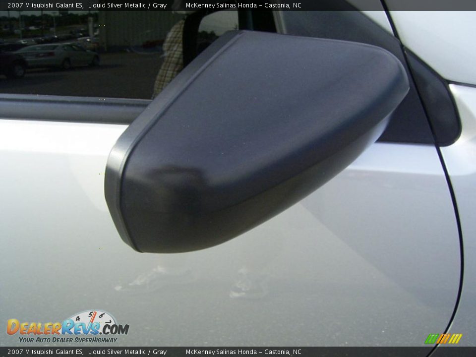 2007 Mitsubishi Galant ES Liquid Silver Metallic / Gray Photo #9