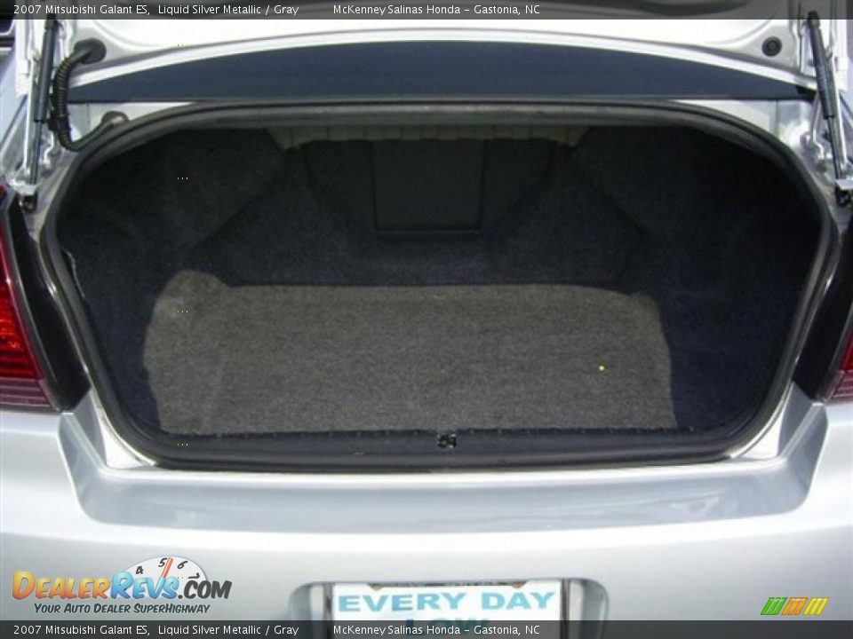 2007 Mitsubishi Galant ES Liquid Silver Metallic / Gray Photo #21