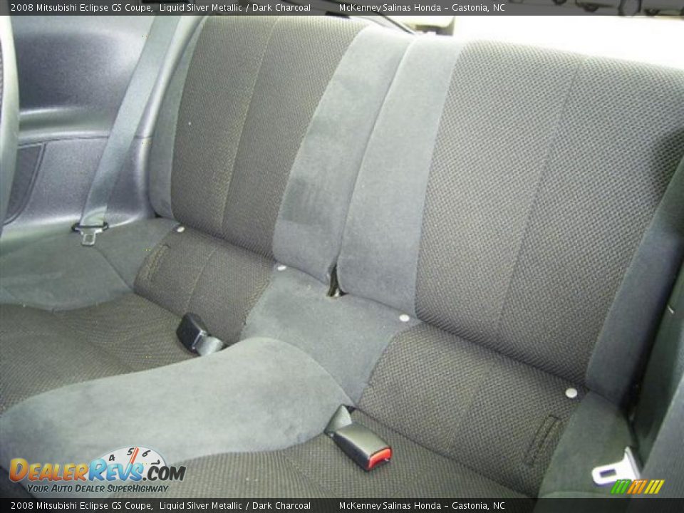 2008 Mitsubishi Eclipse GS Coupe Liquid Silver Metallic / Dark Charcoal Photo #14