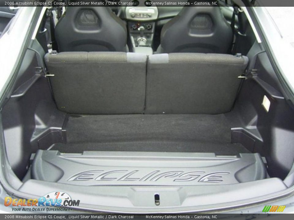 2008 Mitsubishi Eclipse GS Coupe Liquid Silver Metallic / Dark Charcoal Photo #15