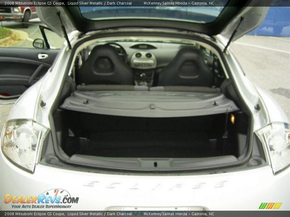 2008 Mitsubishi Eclipse GS Coupe Liquid Silver Metallic / Dark Charcoal Photo #18