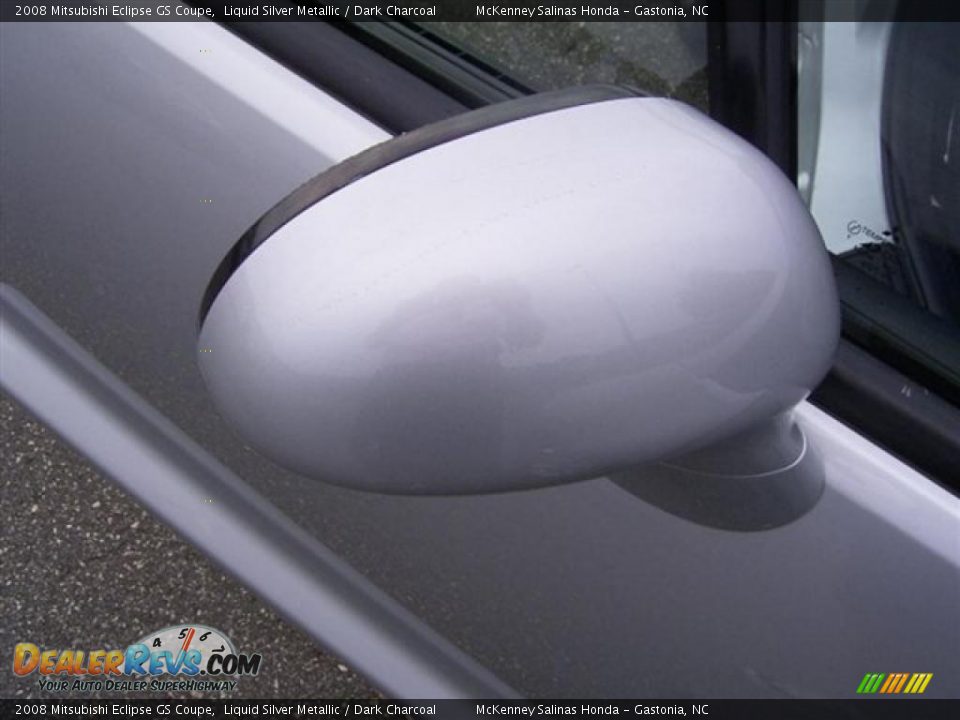 2008 Mitsubishi Eclipse GS Coupe Liquid Silver Metallic / Dark Charcoal Photo #21