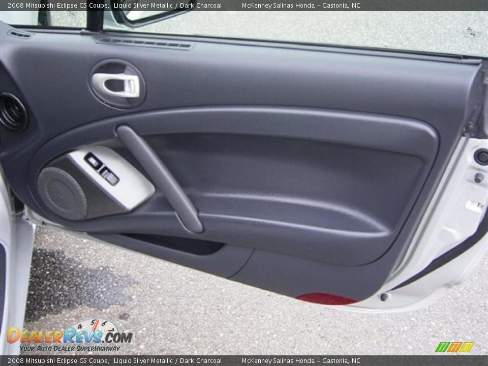 2008 Mitsubishi Eclipse GS Coupe Liquid Silver Metallic / Dark Charcoal Photo #24