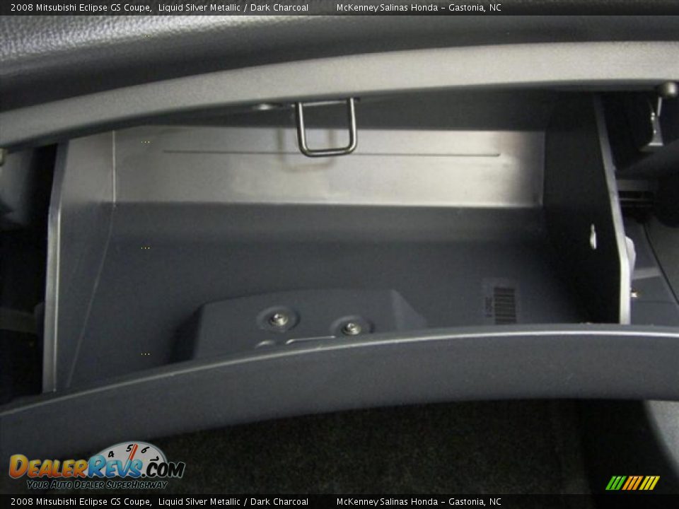 2008 Mitsubishi Eclipse GS Coupe Liquid Silver Metallic / Dark Charcoal Photo #25